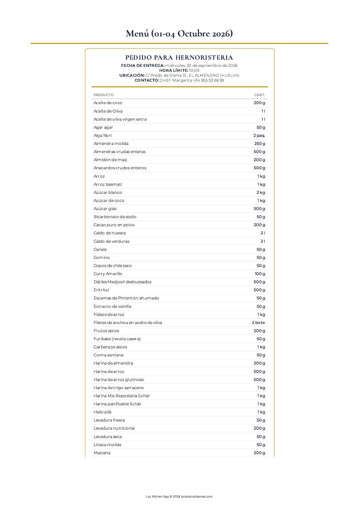 PDF de pedido generado — Herboristeria (pág. 1)